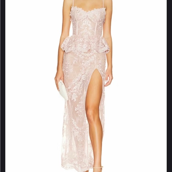 V. chapman Ophelia Gown in Hushed Violet Dress - Picture 1 of 4